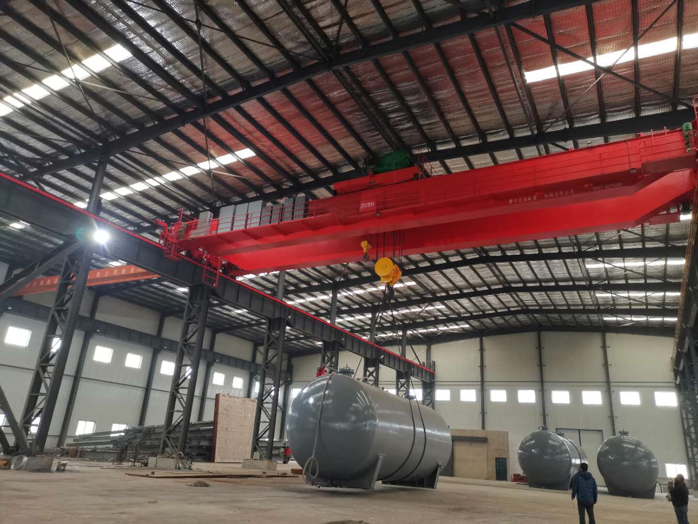 遼寧海盛機(jī)械制造有限公司200噸雙梁上海橋式起重機(jī)